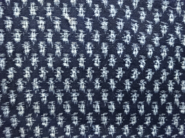  アンティーク　木綿本場久留米書生絣男物着物